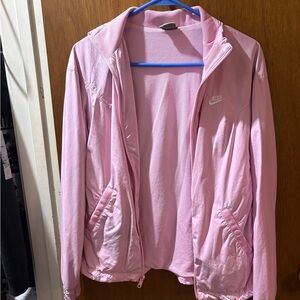 Nike Women's Light Pink Bomber Jacket